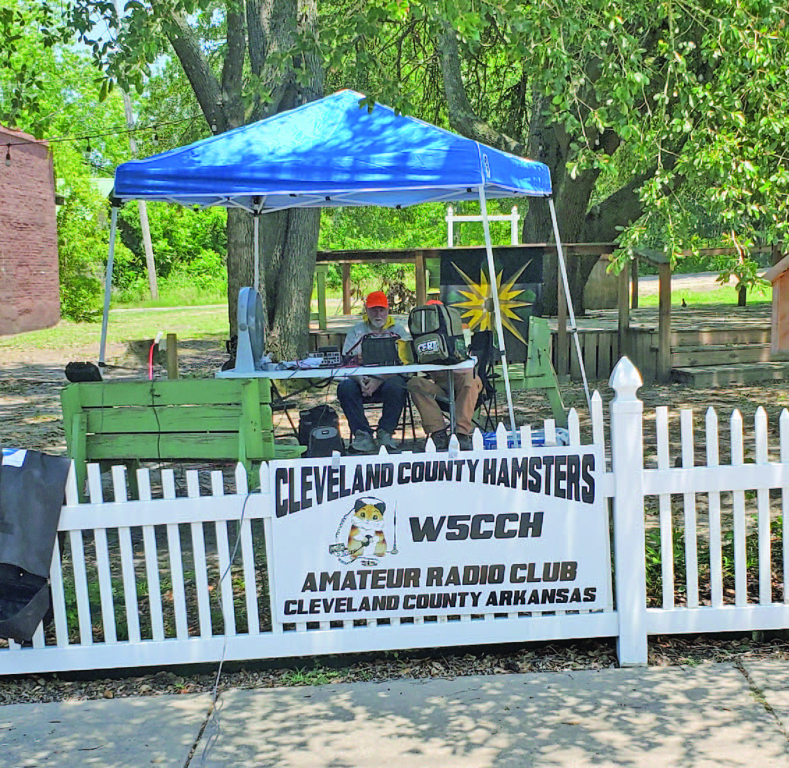 HAM Radio Demonstrations in Rison