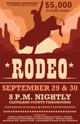 Cleveland County Rodeo Set For Friday, Saturday | Cleveland County Herald