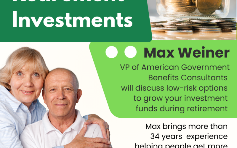 Free Program Feb. 28 for Low-Risk Retirement Investments