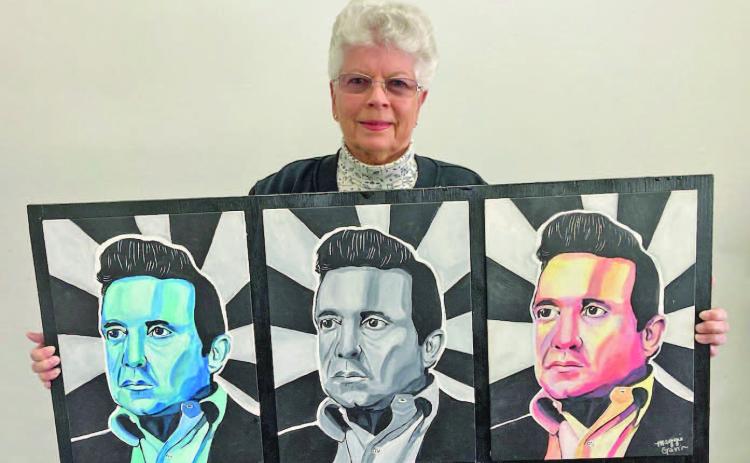 Local Art Featuring Johnny Cash Donated to Kingland
