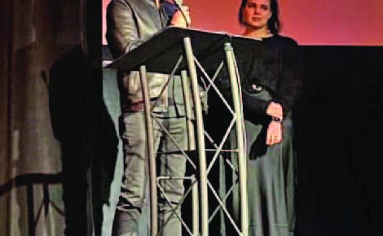 Johnny Cash: Redemption of an American Icon Director Ben Smallbone (left) and Producer Andrea Royer