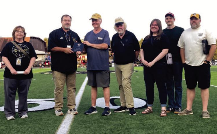 RISON HIGH SCHOOL RECOGNIZES STAN SADLER