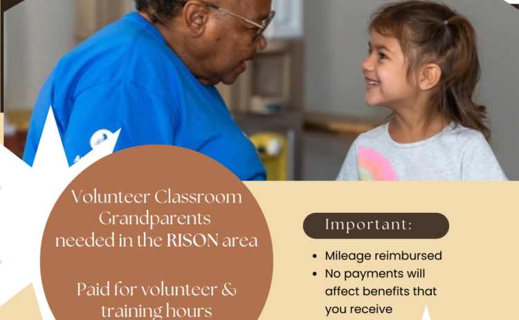 Rison Elementary Seeking Volunteer Grandparents
