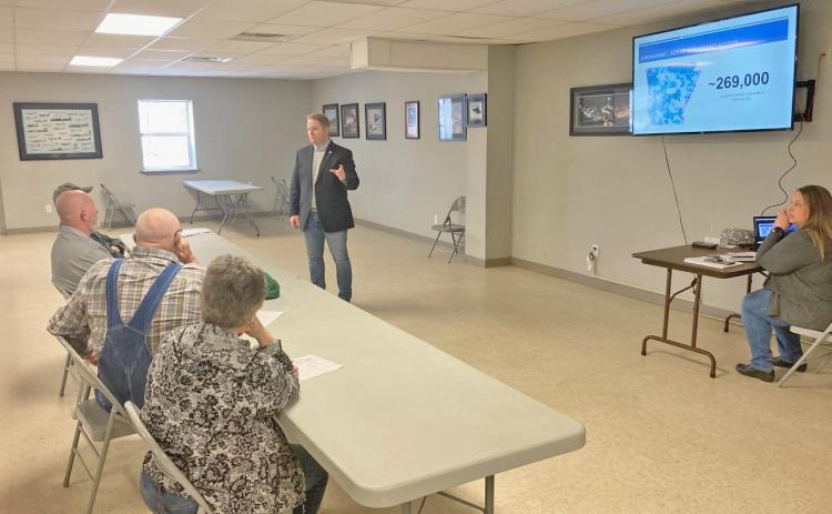 Howie lays out state's broadband plans.