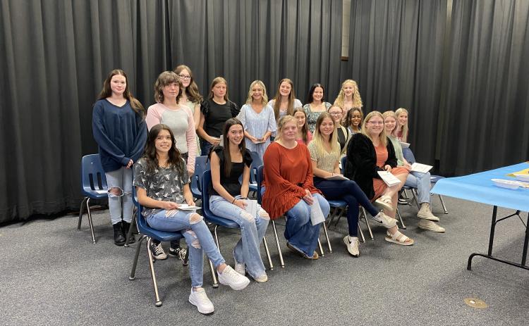 Woodlawn Students Inducted into National Art Honor Society