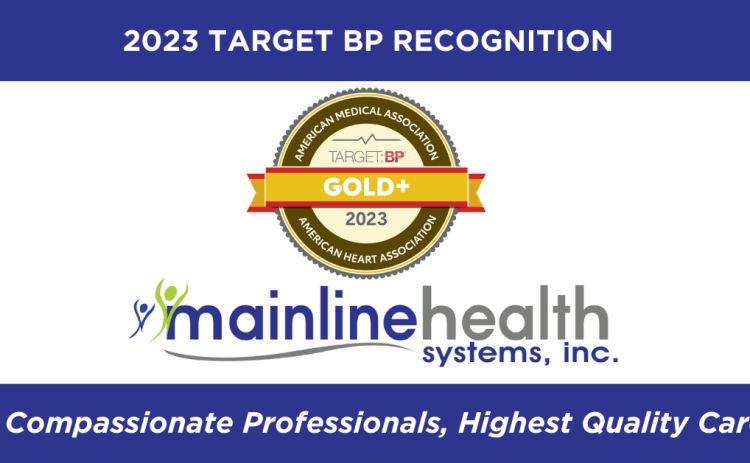 Mainline Health Recognized For Blood Pressure Control