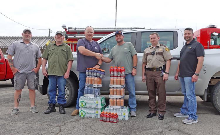 Hydrating Heroes Donates to Rison Fire Department