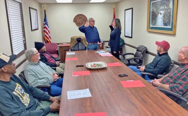 Lowery Sworn In To Rison City Council