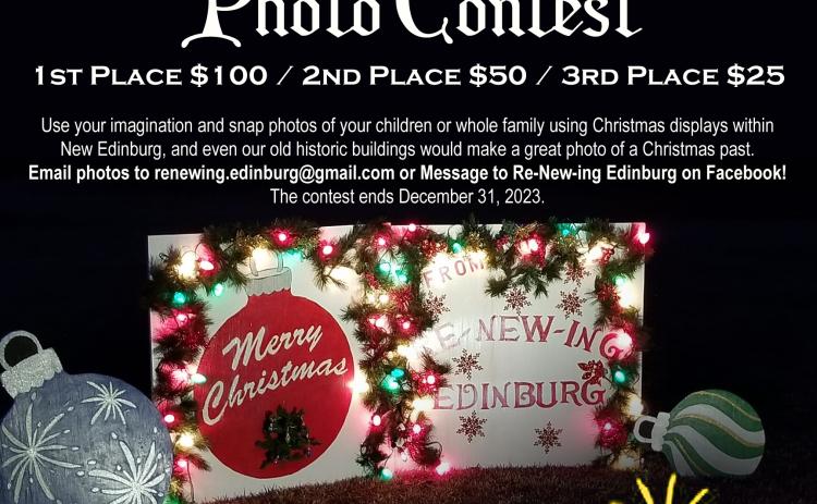 "Lost in New Edinburg" Christmas Photo Contest