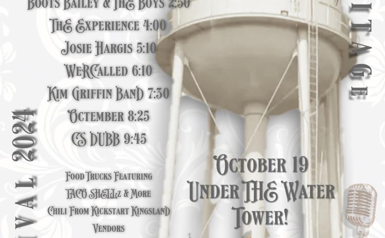 Kingsland Heritage Music Festival Set for Oct. 19
