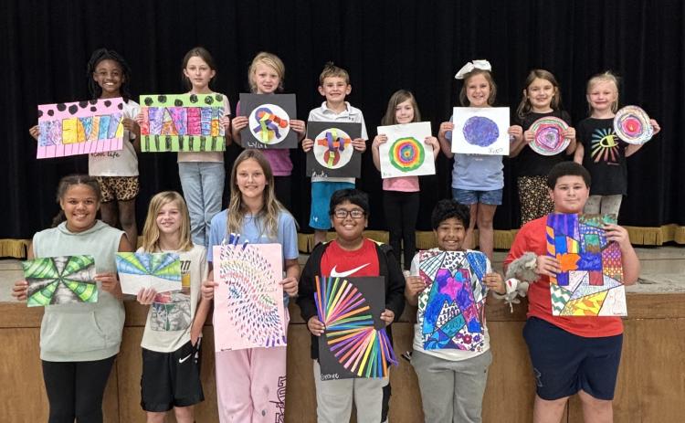 Rison Elementary Artists of the Month