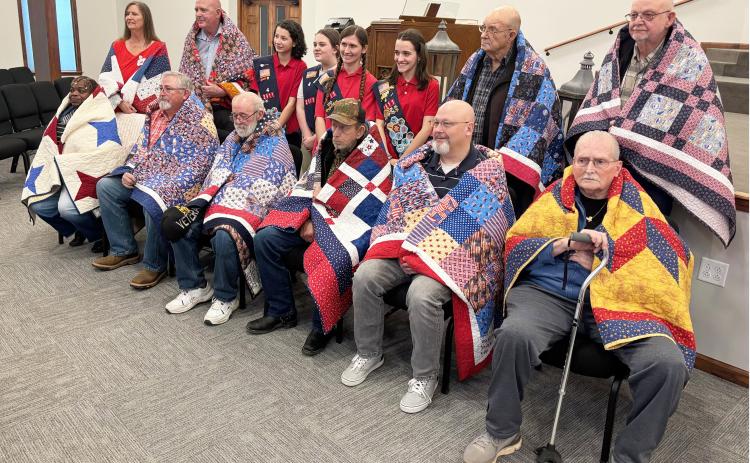 QUILTS OF VALOR PRESENTATION
