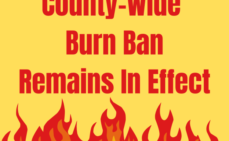 Burn Ban in Effect