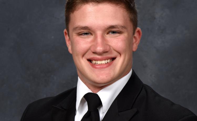 Valedictorian Aaron Tilley
