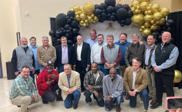 Those members of the 1990 Rison Wildcat state championship football team attending the Rison Sports Hall of Fame induction were (not in order) Chris Brandon, Floyd Harper, Jim Knowles, Ryan Reed, Greg Hyatt, Jason Reed,  and Thomas Powell; juniors Brad Phillips, Jonathan Young, Pat Williams, Clarence Parker, Chad Rawls, Chris Sandine, Steven Loyd, and sophomores Daniel Fore, Davy King, Brian McKinney and Jerome Brandon. Head Coach Mark Whatley and defensive coordinator Blair Brown also attended.