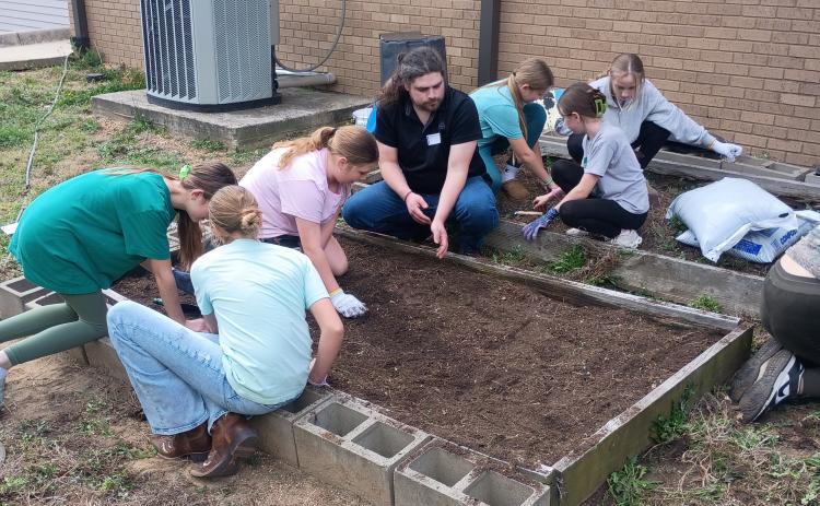4-H🍀 Garden Revived at Woodlawn School 🌱