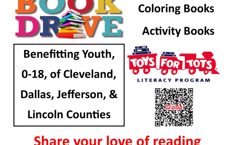 Toys for Tots Literacy Program Begins Spring Book Drive