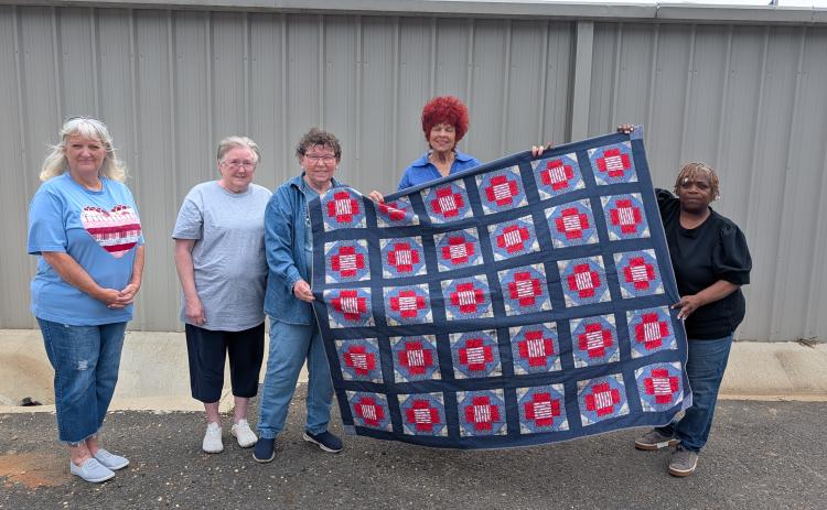 Pictured left to right are: Treill Meeks, Barbara Cox, Brenda Hendrix, Theresa Orso and Loletia Terry.