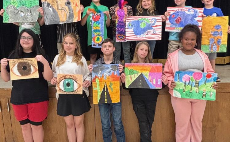 Bottom Row: L to R: Zoey Sanders, Macy Martin, Jason Stephenson, Alaura Besaw, Morgan Ballard. Top Row L to R: Kendal Fisler, Hoyt Crouse, Knox Morrison, Modesty Lee, Pyper Barber, Cooper Ward (Not pictured: Wyatt Landreth and Eli Mitchell.)