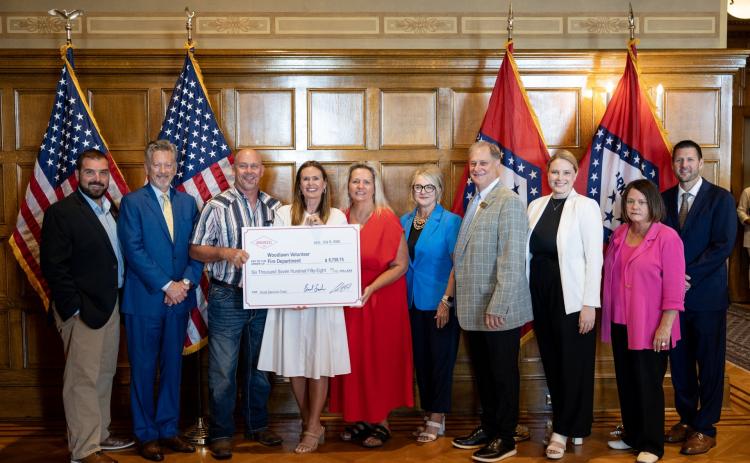 Woodlawn Fire Department Receives Rural Services Block Grant
