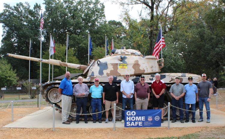 Tank Dedication Ceremony Held In Veterans Park
