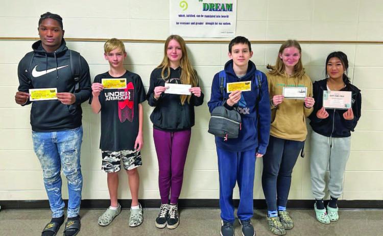 Rison High School 'Good Cat' Award Winners