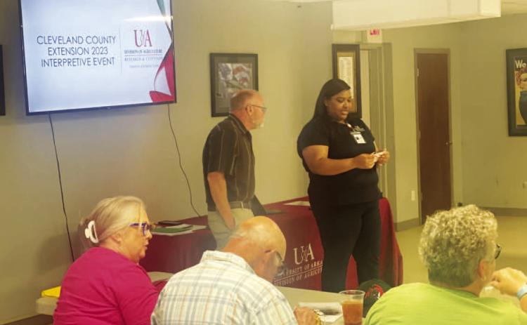 Extension Office Hosts Interpretive Event