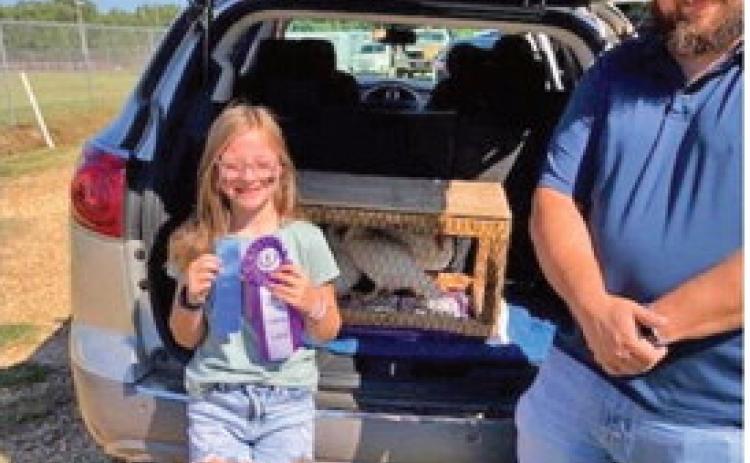 BRINLEY JONES WINS POULTRY CHAIN - Congratulations to Brinley Jones, the winner of the 2023 4H Poultry Chain in Cleveland County. The 4H Poultry Chain program offers an opportunity for youth to learn about bird husbandry, health production, biosecurity, and potentially small business management. Anyone interested in or have questions about 4H, please contac the Cleveland County Cooperative Extension Office at (870) 325- 6225 or email David West at dwest@uada.edu or Danielle Watson at dwatson@uada.edu.