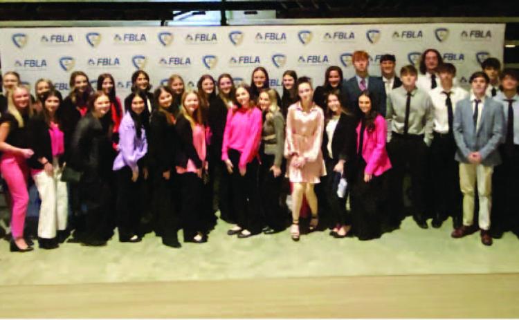 WOODLAWN FBLA STUDENTS QUALIFY FOR STATE - Woodlawn High School FBLA members attended the FBLA District III Spring Leadership Conference in Stuttgart on Monday, February 5th. Many students from Woodlawn qualified to attend the FBLA State Leadership Conference that will be held in Little Rock in April.