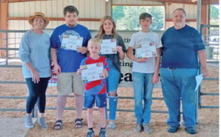 Cleveland County Junior Livestock Show Winners