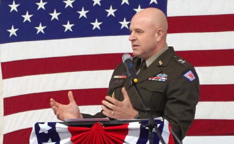 Major General Stubbs Addresses Luncheon