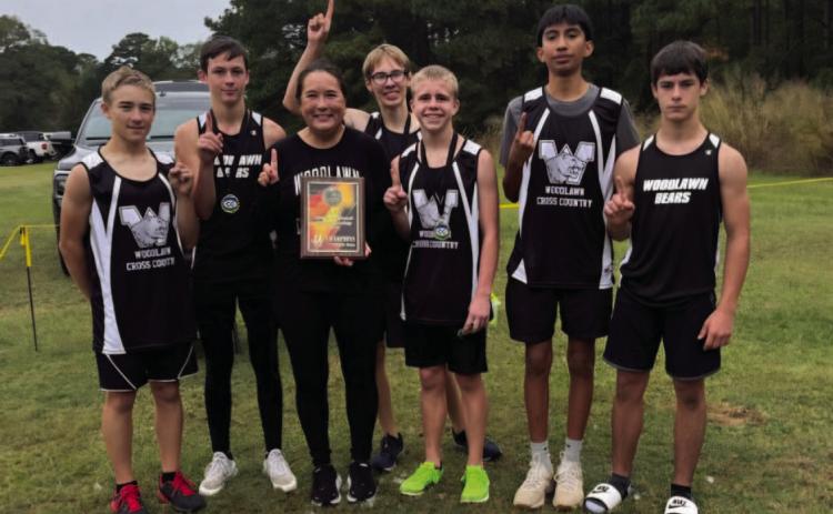 Woodlawn Boys Cross Country Wins Regional Meet