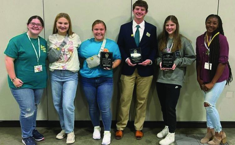 Marlee Johnson, Fallon Johnson, Josey Edwards, Jared Saeler, Caroline Morrison, Carlese Johnson