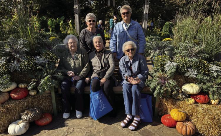 Those pictured are Arnette Guyer, Susan Siegel, Frances Lightsey, Karen Wiscaver and Marty Bowlin.